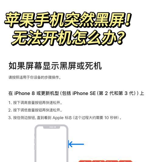 苹果手机无法开机的原因及解决方法（常见的苹果手机开机故障及解决步骤）