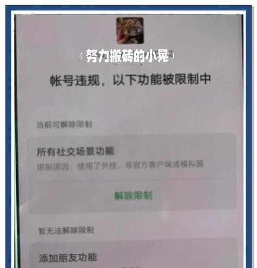 如何修复微信付款被限制（操作步骤详解）